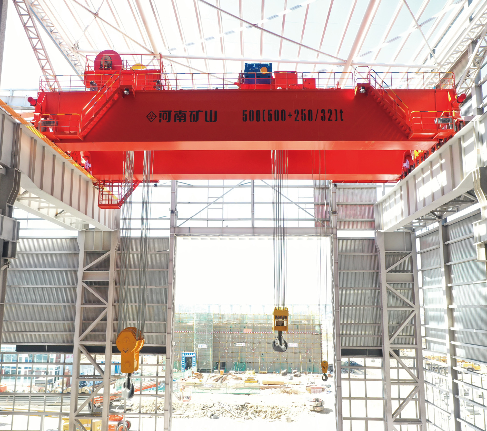 QD Electric Double-Girder Bridge Crane With Hook